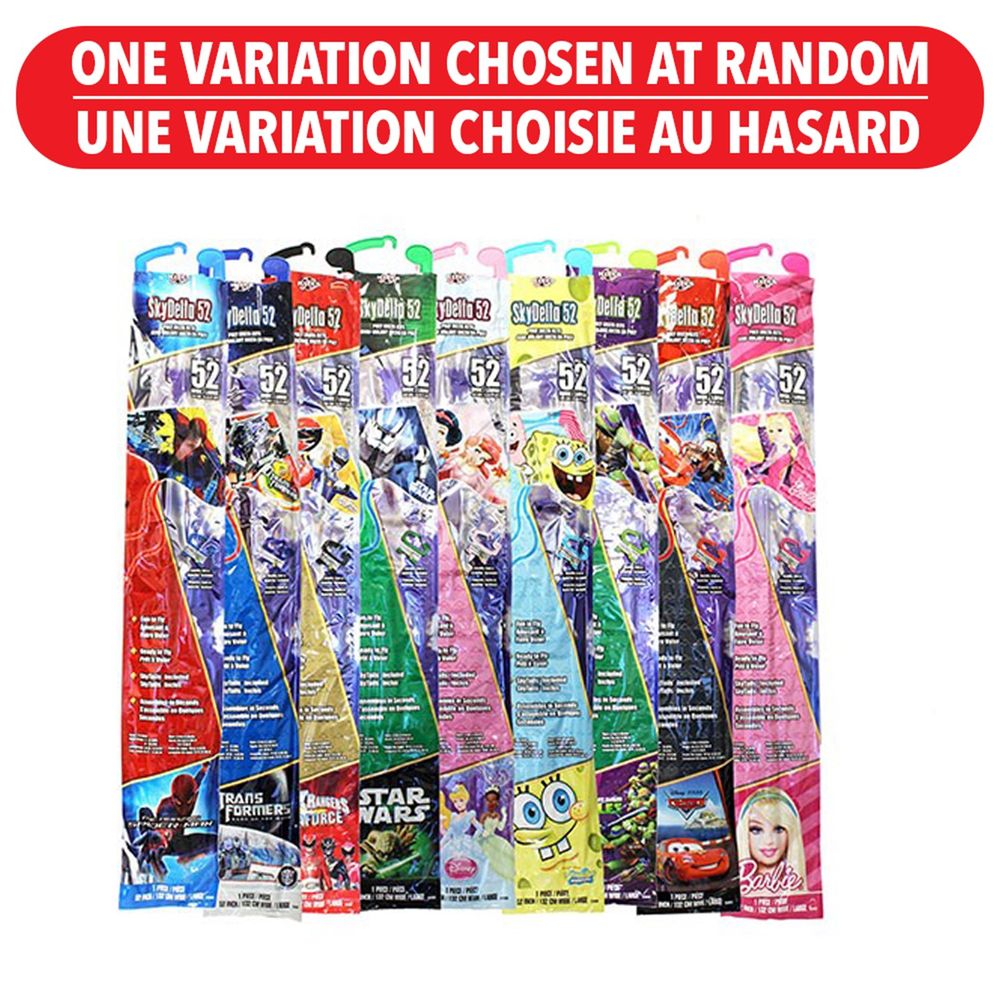 Licensed 52in Kids Kites - One Variation Chosen at Random