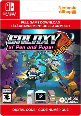 Galaxy Of Pen & Paper +1 Edition - Numérique