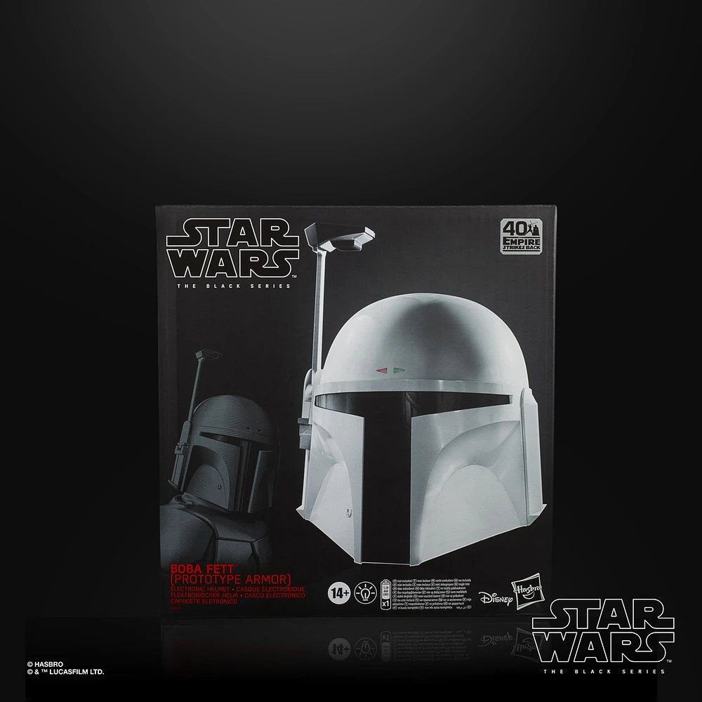 Star Wars The Black Series Boba Fett (Prototype Armor) Premium Electronic Helmet 