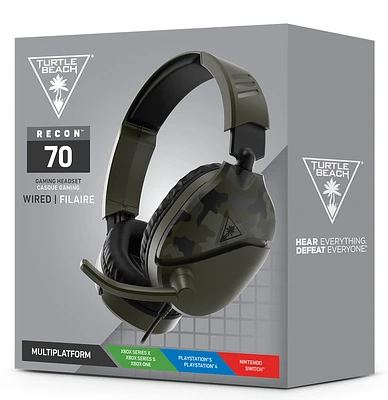 Turtle Beach Recon 70 Green Camo 