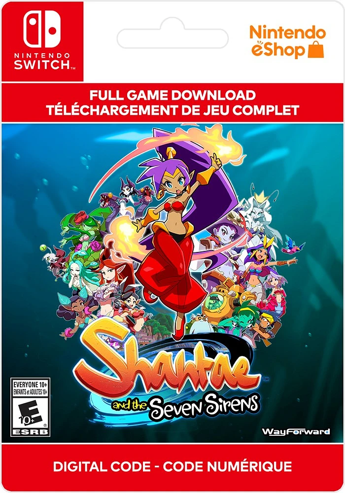 Shantae And The Seven Sirens - Numérique