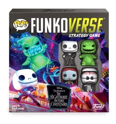 Funkoverse: Disney The Nightmare Before Christmas 100 4-pack 