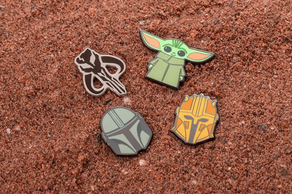 Mandalorian Enamel Pin Badges 