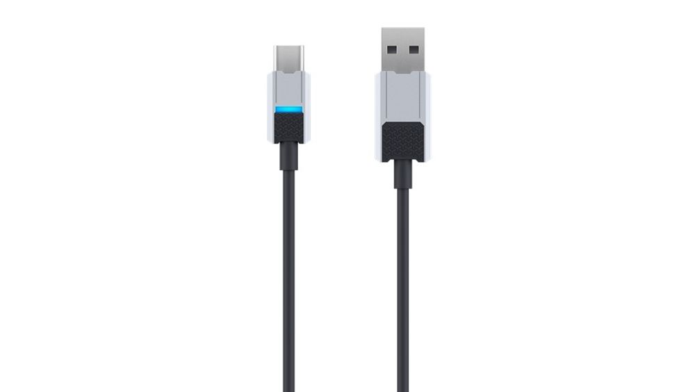Biogenik Playstation 5 USB-C Glow Gaming Cable 