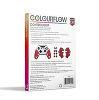 Biogenik Colourflow XB1 Controller Grips and Thumb Grips Kit Red Controller is not included