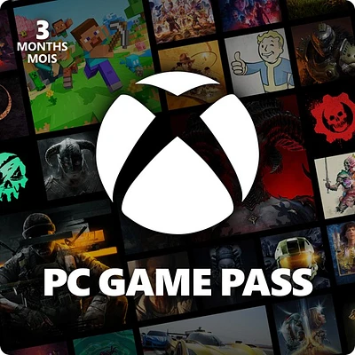 Xbox Game Pass Pour PC -  Abonnement de 3 Mois 