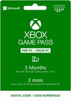 Xbox Game Pass For PC  3-Month Membership 