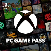 Xbox Game Pass Pour PC -  Abonnement de 3 Mois 