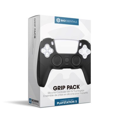 Biogenik Essentials Playstation 5 Controller Grip Kit (Black) 