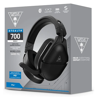 Turtle Beach® Stealth™ 700 Gen 2 Premium Wireless Gaming Headset for PS5™ & PS4™ - Black