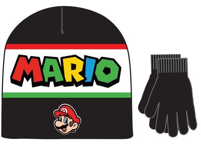 Mario Kids Kat & Glove Set 