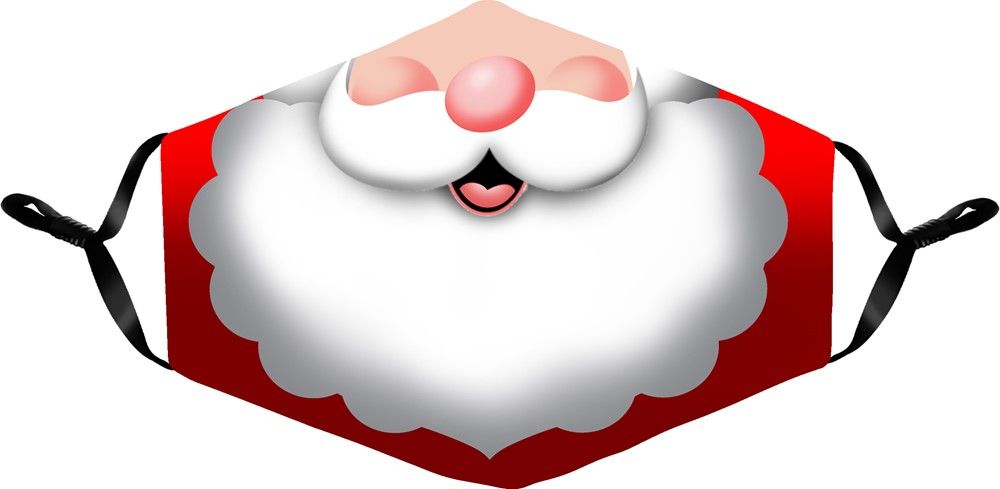 Adult Santa Mask 