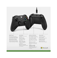 Manette de jeu Xbox PC avec câble Gen 9 - Web Seulement 
