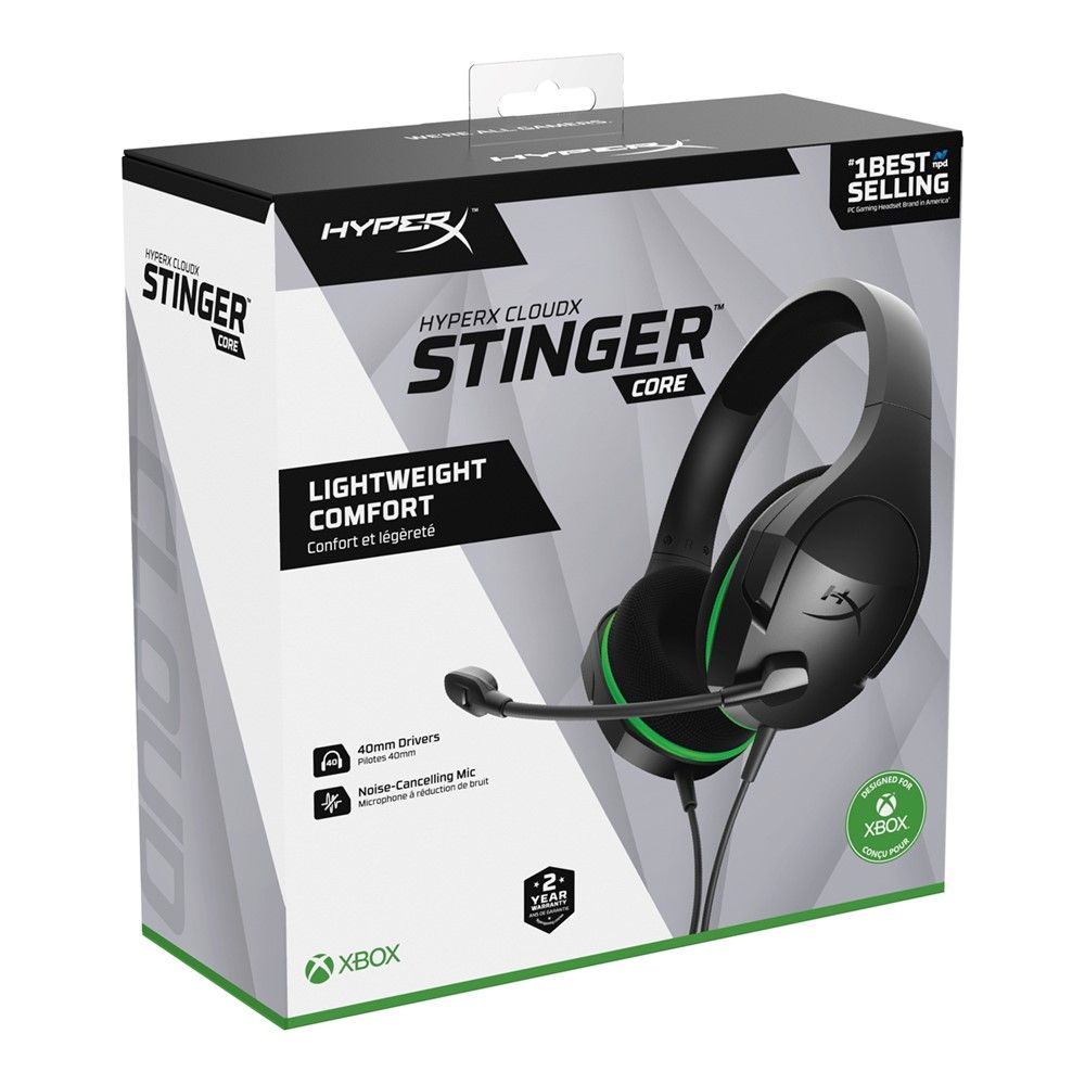 AURICULARES HYPERX CLOUD STINGER GAMING OFFICIAL PS4 LICENSED  (HX-HSCSS-BK/AM)