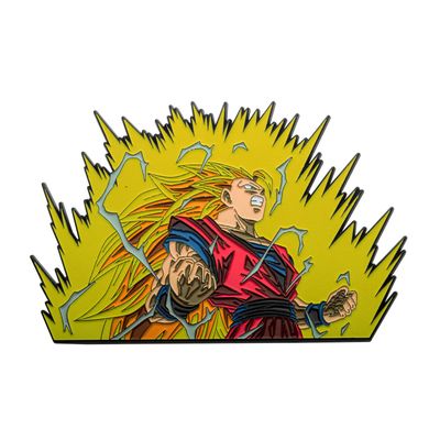 Dragon Ball Z 6-inch Goku Flame Enamel Pin 