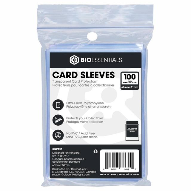 GameStop Trading Card Black Matte Sleeves 100-Pack