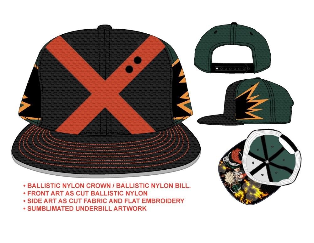 My Hero Bakugo Snapback 