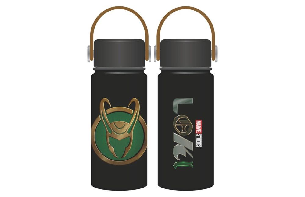 Marvel Loki Steel Water Bottle 