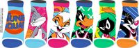 Space Jam Jrs 6 Pack Ankle Socks 