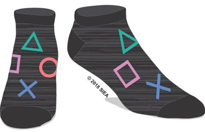 Playstation Buttons Ankle Sock Juniors 