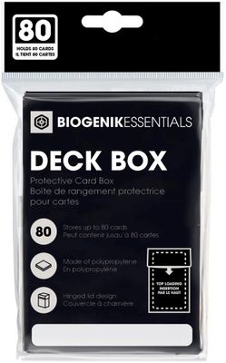 Biogenik Trading Card Protector Sleeves Black 100-Pack - Black
