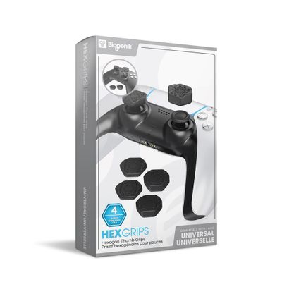 Biogenik Hexagon-Shaped Thumb Grips 4-Pack 
