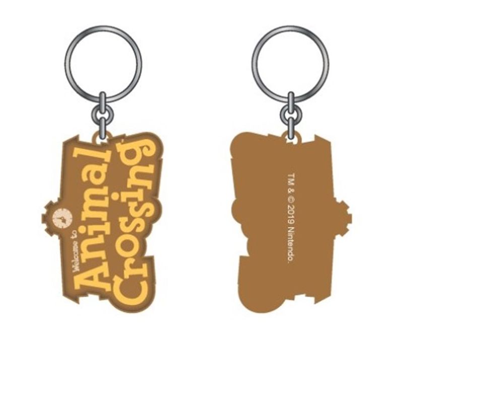 Animal Crossing Logo Keychain 