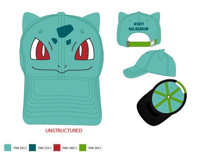 Bulbasaur Hat Cosplay With Ears 