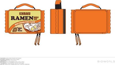 Naruto Ramen Noodle Lunch Bag 