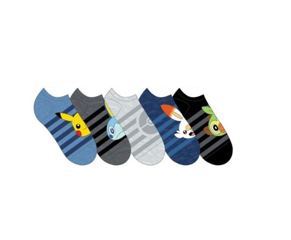 Pokemon Kids 5 Pack Generation 8 Socks 