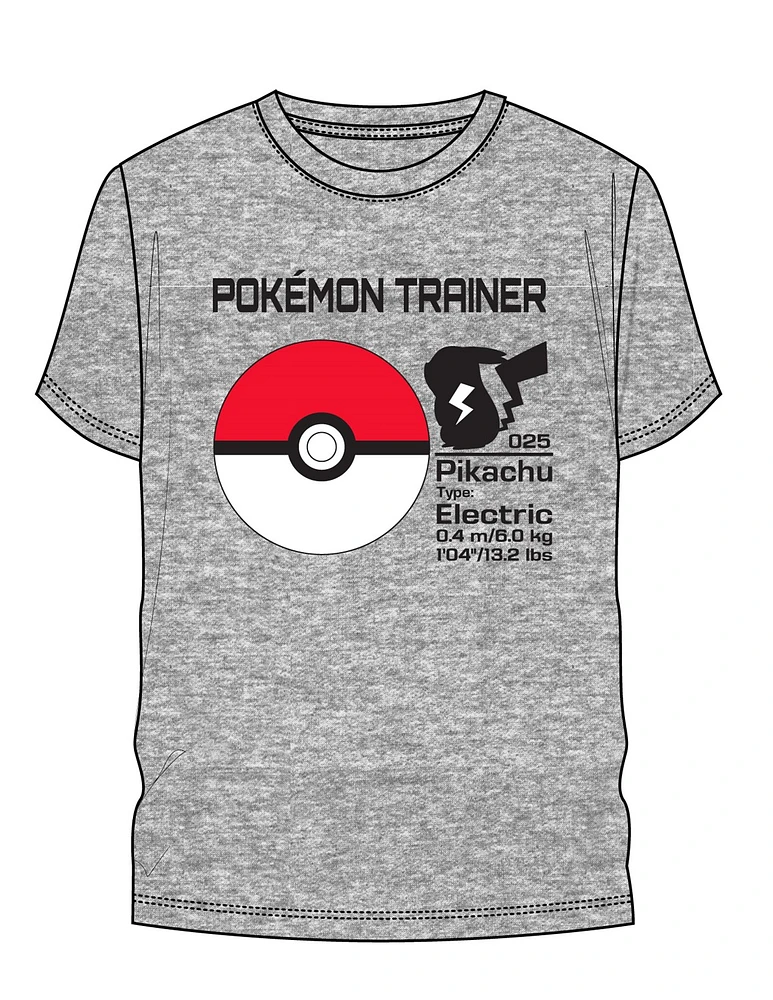 T-Shirt Pokemon Trainer - TG 