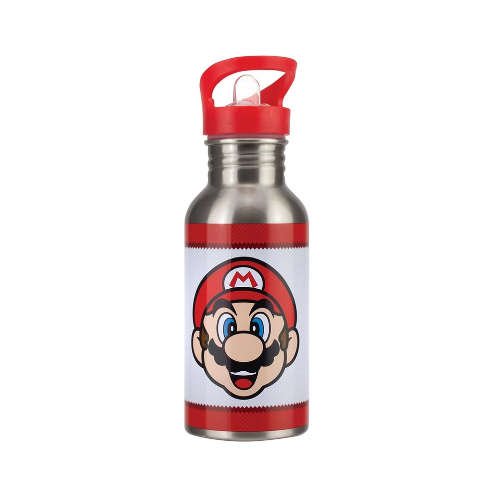 Super Mario Metal Water Bottle 