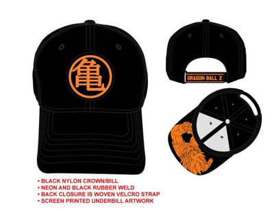 Dragon Ball Z Symbol Black Dad Hat 