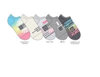 Nintendo Ladies 5pk Socks 