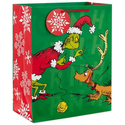 The Grinch Large Gift Bag 