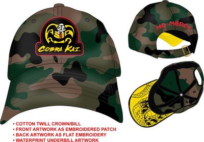 Cobra Kai Army Dad Hat 