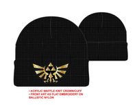 Zelda Crest Gold Logo Beanie 