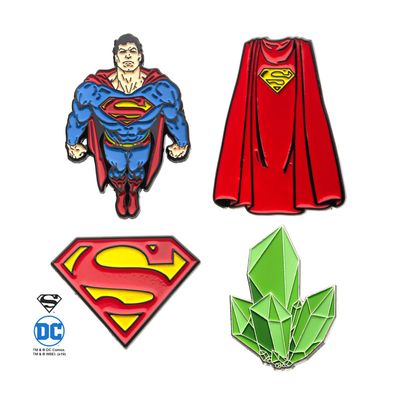 Superman Pin Set 