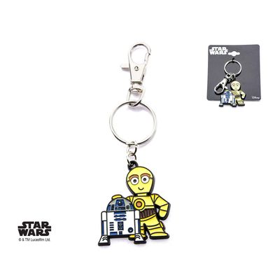 Star Wars R2-D2 & C-3PO Key Chain 