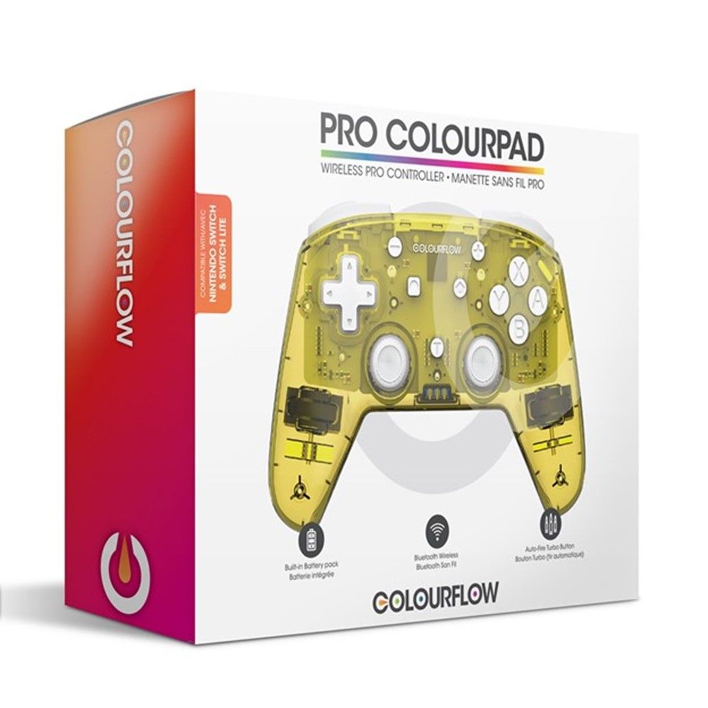 Biogenik Wireless Pro GamePad for Nintendo Switch - Yellow 