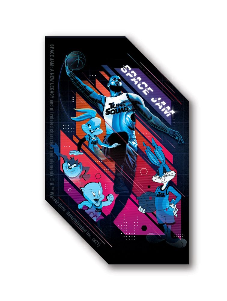 Space Jam Lebron Tune Squad Sticker 