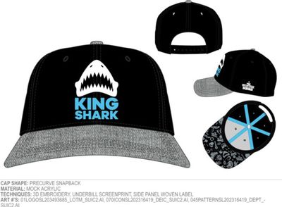 Suicide Squad King Shark Snapback 