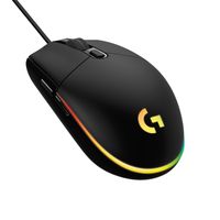 Logitech G203 LIGHTSYNC Gaming Mouse (Black) 