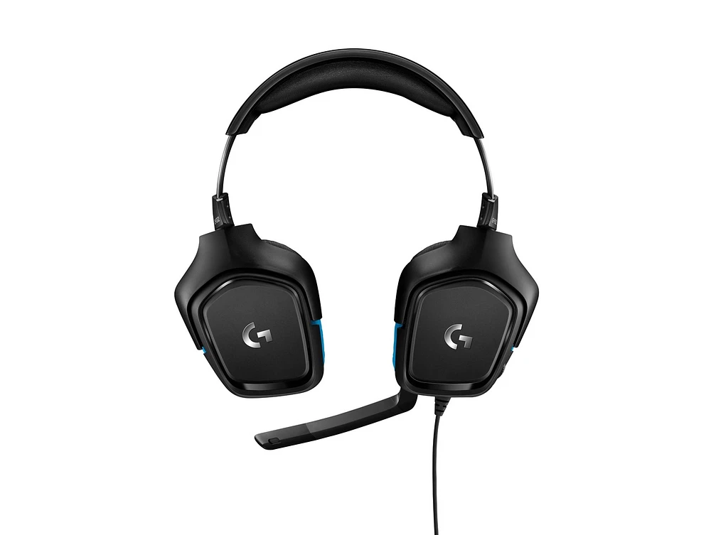 Logitech G432 7.1 Surround Sound Wired Gaming Headset 