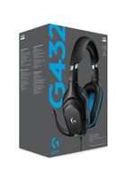 Logitech G432 7.1 Surround Sound Wired Gaming Headset 