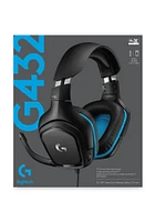 Logitech G432 7.1 Surround Sound Wired Gaming Headset 