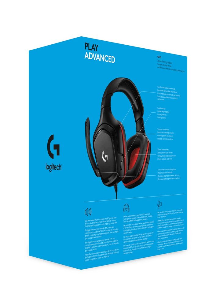 Logitech G332 Stereo Gaming Headset 