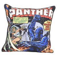 Black Panther Comic Pillow 