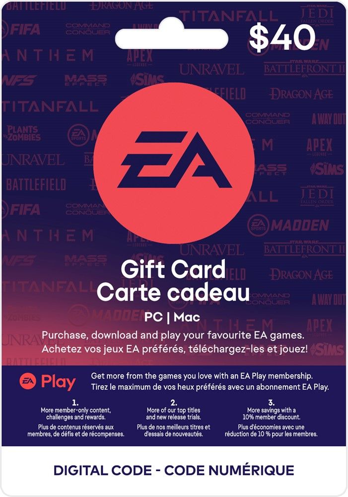 EA Digital Gift Card