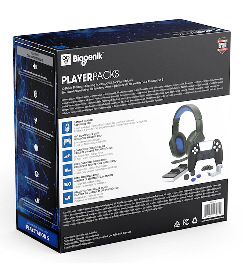 Biogenik PS5 21 Players Pack 